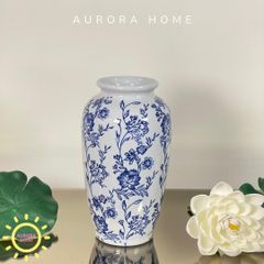 Bình gốm lục bình mùa xuân