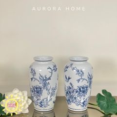 Bình gốm lục bình Uyên ương