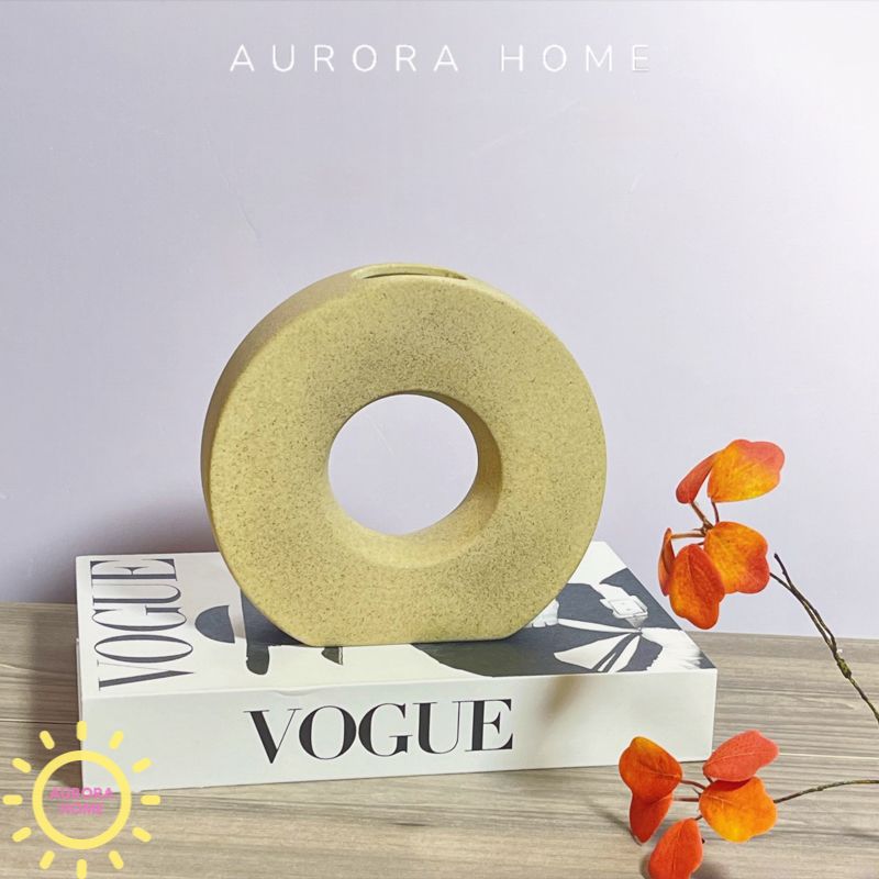 Bình gốm decor nghệ thuật Safia
