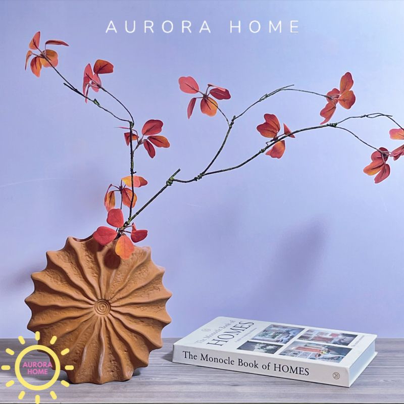 Bình gốm mặt trời Hero Sun decor trang trí