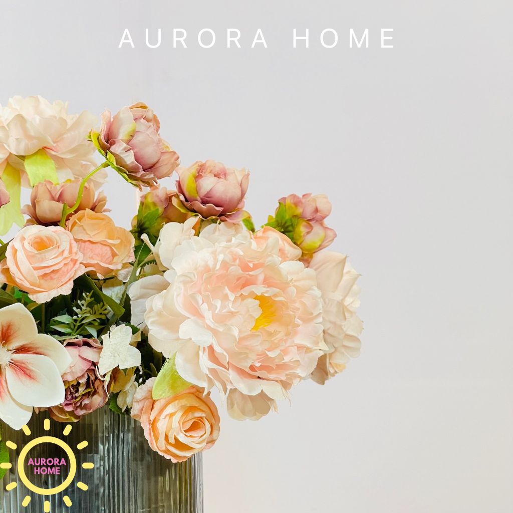 Bình hoa giả cao cấp Eliis Kimy sang trọng