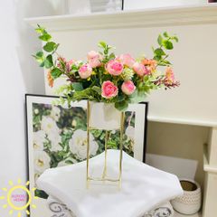 Bình hoa giả cắm sẵn Royal Princess (hoa mini để bàn)