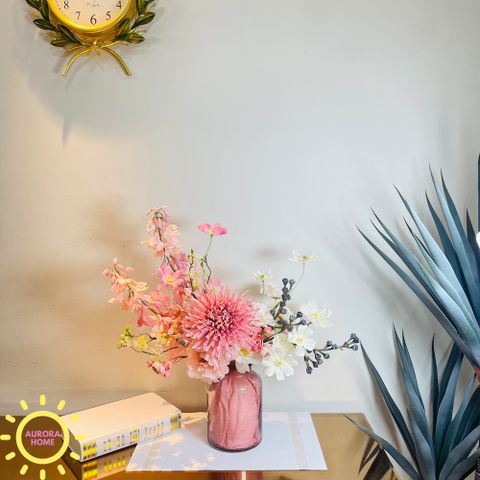 Bình hoa giả cắm sẵn Spring Athena