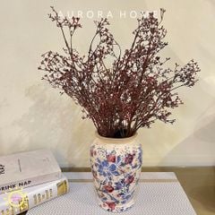 Bình hoa khô Mori để bàn sang trọng
