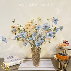 Bình hoa giả để bàn hoa mẫu đơn hoang dã Wildly Elis