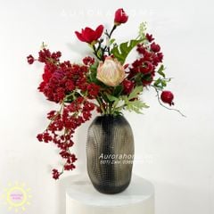 Bình hoa lụa cắm sẵn Luxury Maine