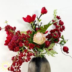 Bình hoa lụa cắm sẵn Luxury Maine