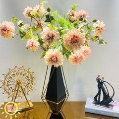 Bình hoa thược dược Ý Alova Mina