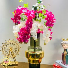 Bình hoa giả cắm sẵn lan hồ điệp Mara Misnet