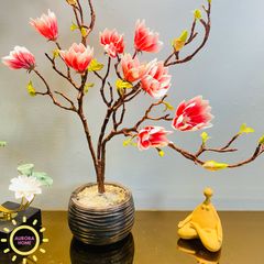 Bình hoa mộc lan giả để bàn