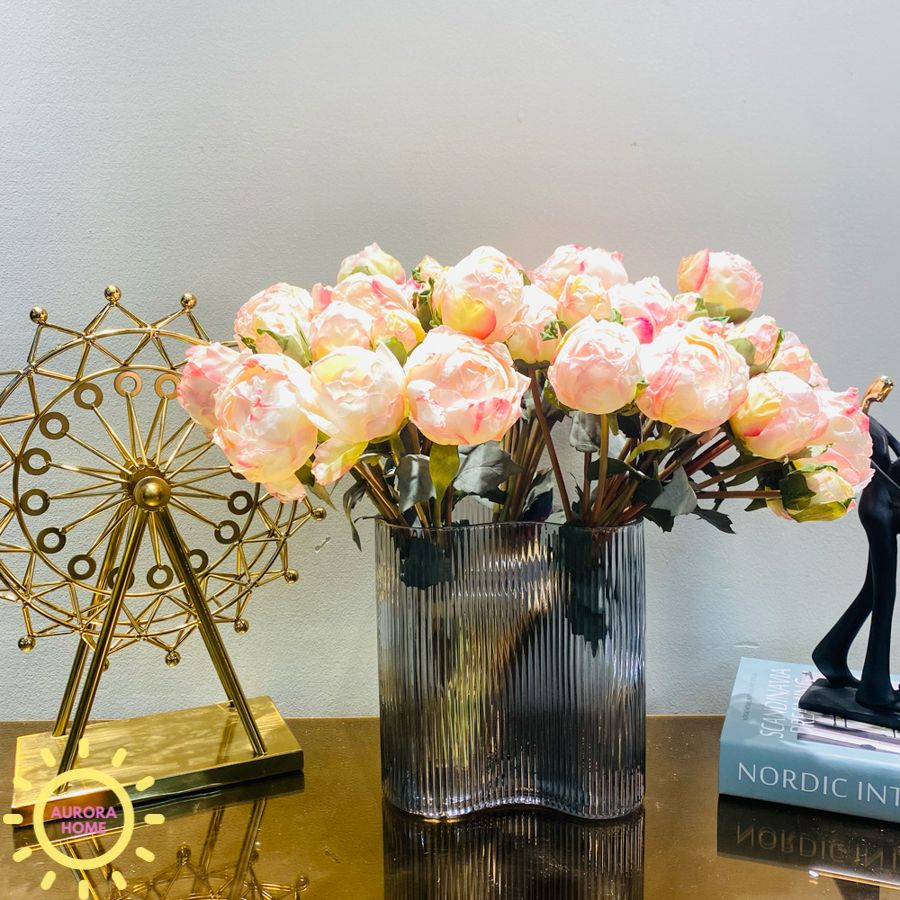 Bình hoa mẫu đơn Baline Venders