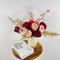 Bình hoa lụa cổ điển Fenio Lisa