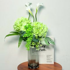 Bình hoa lụa tân cổ điển Green Eco