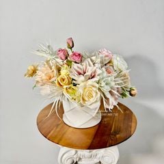 Bình hoa lụa cao cấp Elizabeth Liz