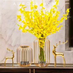 Bình hoa lan vũ nữ decor sang trọng