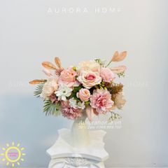 Bình hoa lụa cao cấp Marry Devlio
