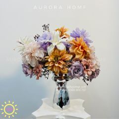 Bình hoa lụa cao cấp Lavie Dieveiro