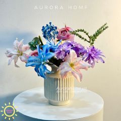 Bình hoa lụa cao cấp Sarang Sarang
