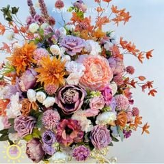 Bình hoa giả lớn phòng khách cao cấp Amaruirie