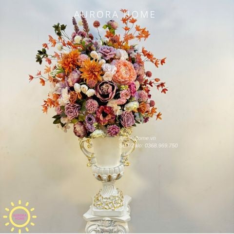 Bình hoa giả lớn phòng khách cao cấp Amaruirie