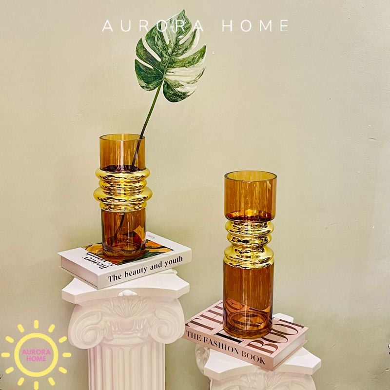 Bình thuỷ tinh cắm hoa  cao cấp Adela