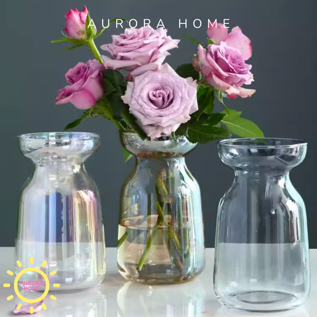 Bình thuỷ tinh Calista hình trụ cao cấp