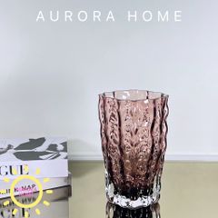 Bình thủy tinh cắm hoa Minly Hamer