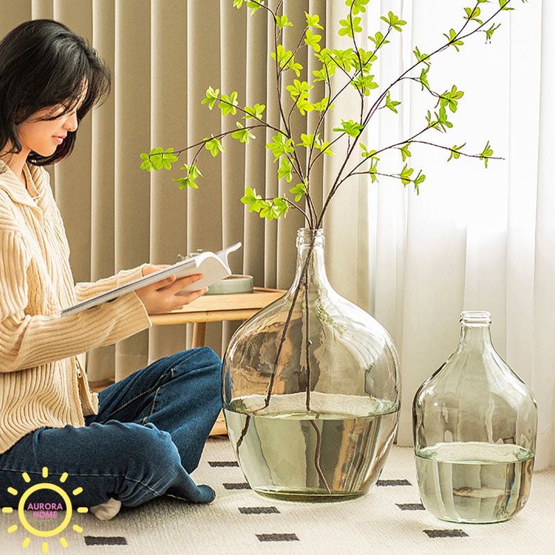 Bình thuỷ tinh trụ lớn Lavenos
