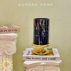 Bình cắm hoa cao cấp vân đá Miecal