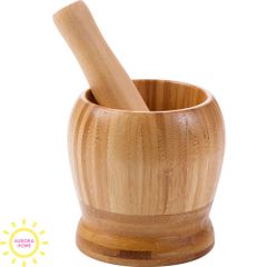 Bộ chày kèm cối gỗ tre kháng khuẩn