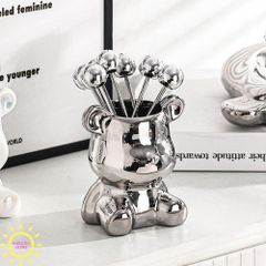Bộ ghim trái cây, mứt Bear Lucky