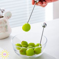 Bộ ghim trái cây, mứt Bear Lucky