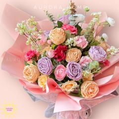 Bó hoa giả Sweet Valentine xinh xắn