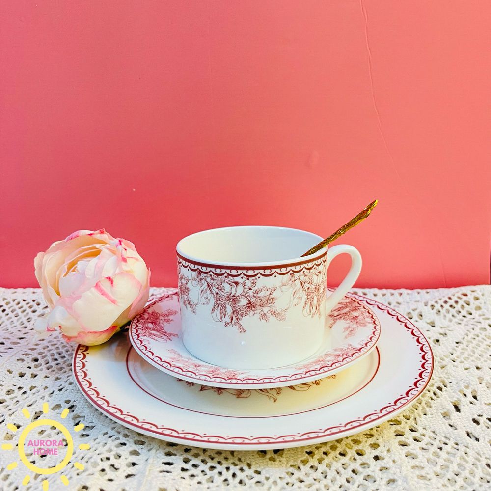 Cốc tách trà Elizabeth cổ điển