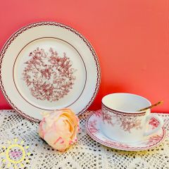 Cốc tách trà Elizabeth cổ điển