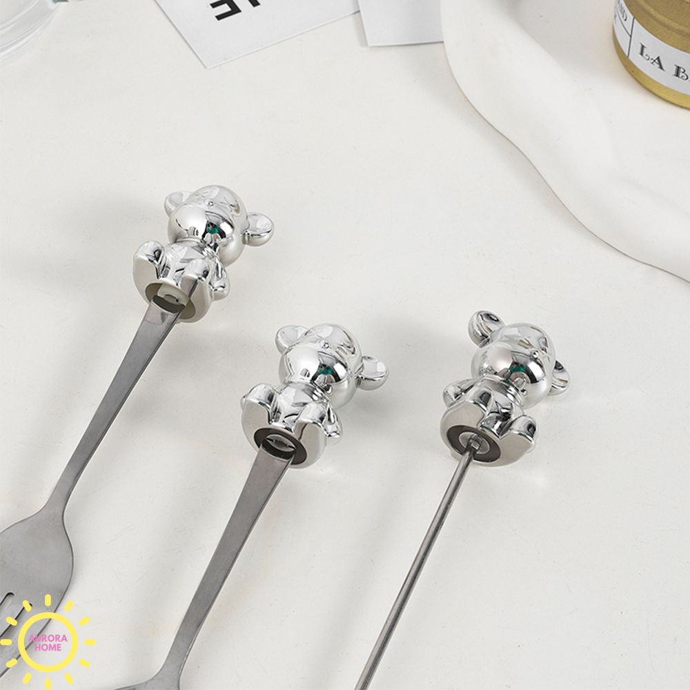 Bộ muỗng nĩa Bear Lucky