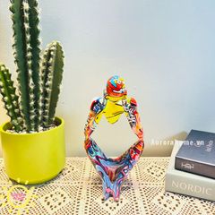 Bộ tượng người suy tư đa sắc màu (Size lớn)