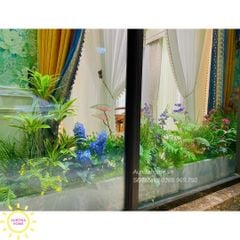 Bồn cây giả decor trang trí (Mẫu 8)