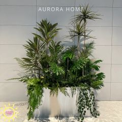 Bồn cây xanh decor trang trí (Mẫu 16)