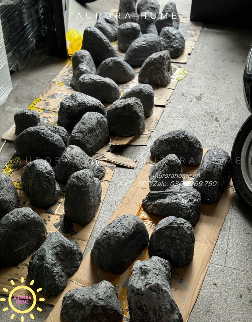 Mô hình đá giả decor thiết kế
