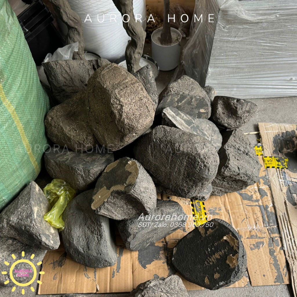 Mô hình đá giả decor thiết kế