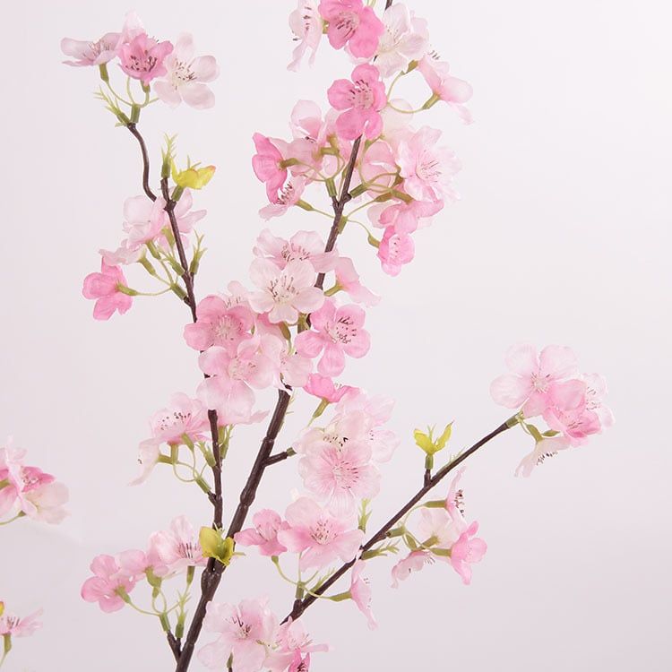 Cành hoa đào Sakura cao cấp đẹp mềm mại