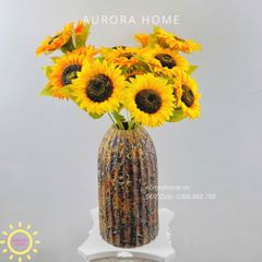Bình hoa hướng dương Etalip cao cấp