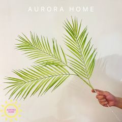 Cành lá dừa giả decor