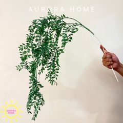 Cành lá dương xỉ rủ giả decor (nhiều mẫu)