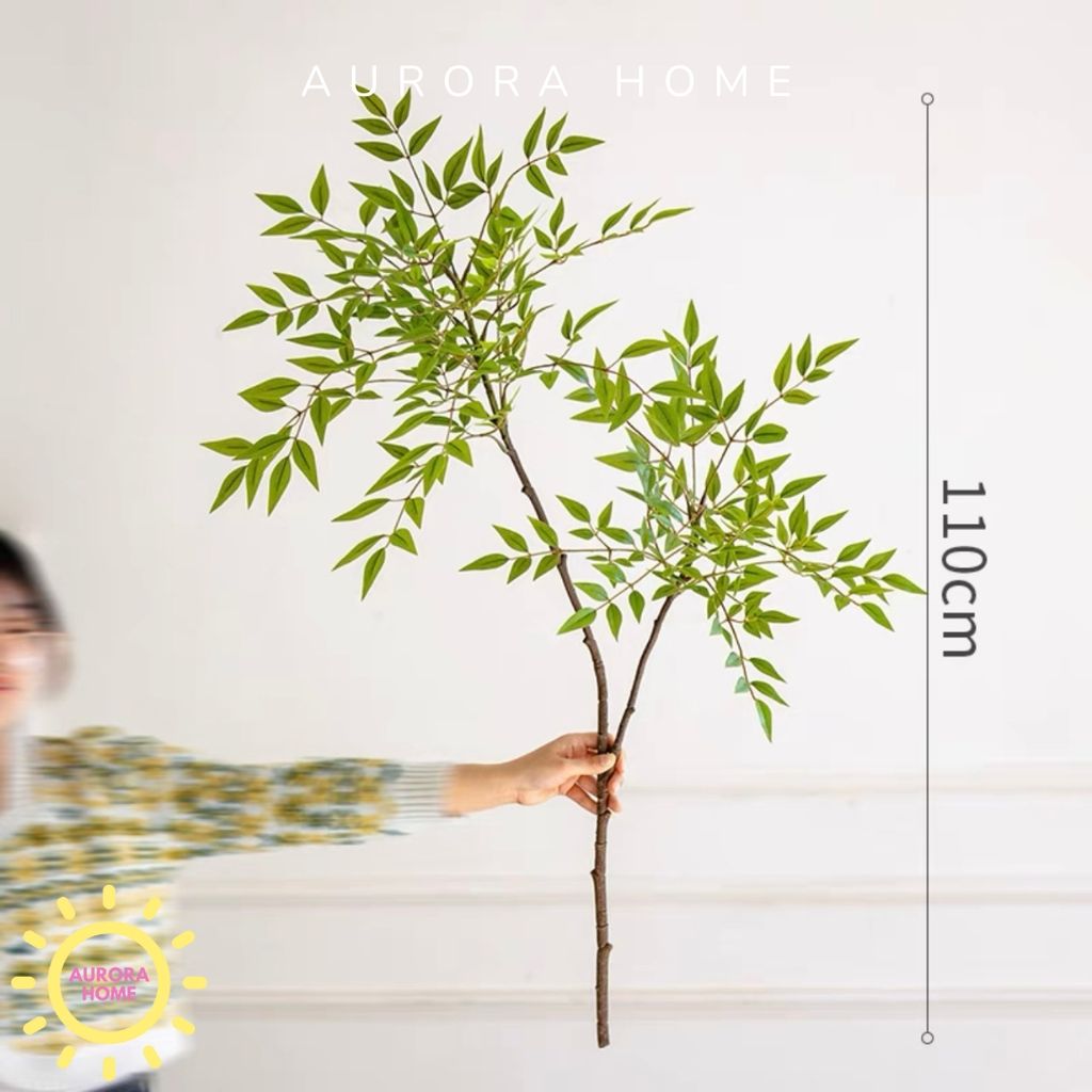 Cành lá tre Nam Thiên Trúc giả