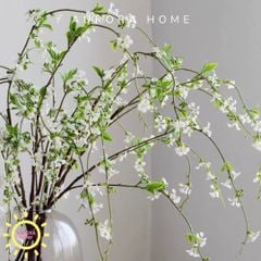 Hoa giả cao cấp cành Tuyết Mai