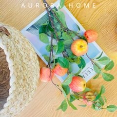 Cành quả táo trang trí (Cành 82cm)