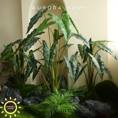 Cây giả Premium Cây Môn Ngựa Salian Alocasia