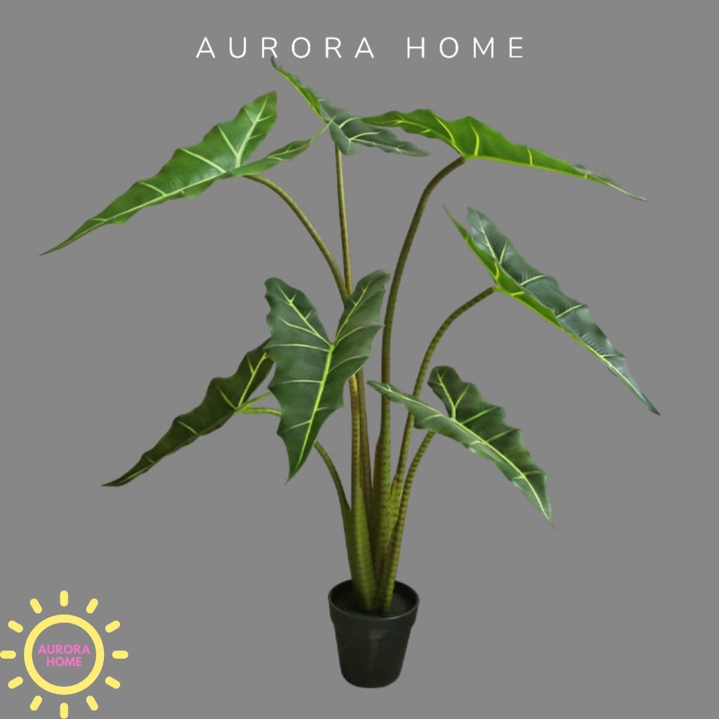 Cây giả Premium Cây Môn Ngựa Salian Alocasia